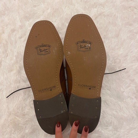 men’s size 13 florsheim leather shoes main image 5